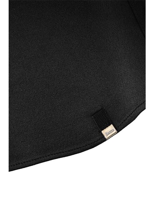 Blusa in raso di viscosa Nero Herno | BL00009DR 127279300